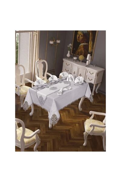 Ceki Home Elegant 26 Piece Tablecloth Set