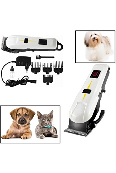 BEYOĞLU AVM Pro Pet Serisi Şarjlı Kedi Köpek Tıraş Makinesi Evcil Hayvan Tüy ...