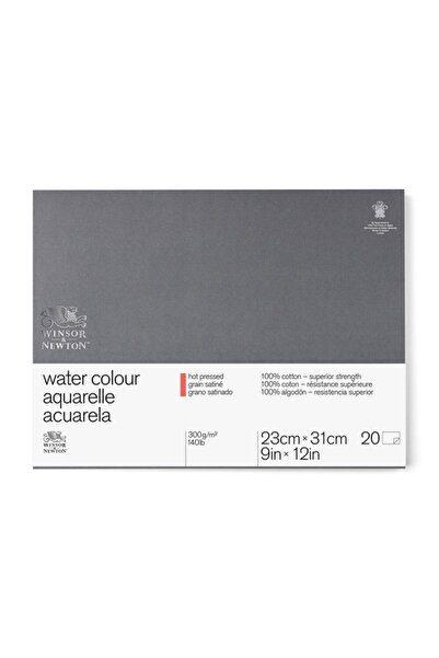 Winsor Newton Winsor & Newton: Professional: Water Paint Block: Hot Print: 300 Gr: 23 Cm X 31 Cm