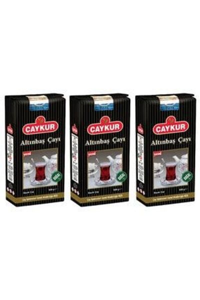 Çaykur Çaykur Altınbaş Rize Production 3 Pieces 500 gr 100% Rize Altınbaş Tea