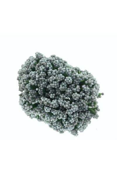 Acar Süs Flower Cipso Ασημί 1 Τεμάχιο
