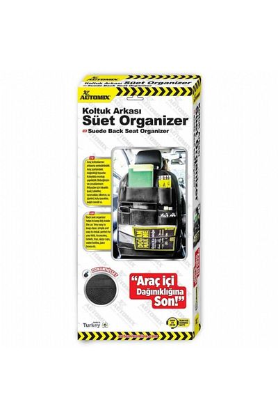 Automix Black Suede Organizer