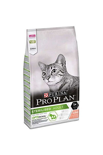 Pro Plan Kısırlaştırılmış Somon Balıklı Kedi Maması 3 Kg