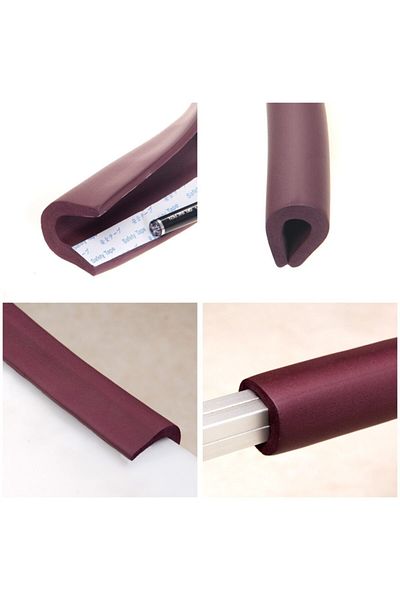 AGUBUGU BABY U Edge Protector Rubber Brown 2 Mt.