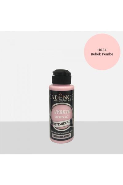 Cadence Boya Cadence Multısurface 120 ml H-024 Bebek Pembe Boya