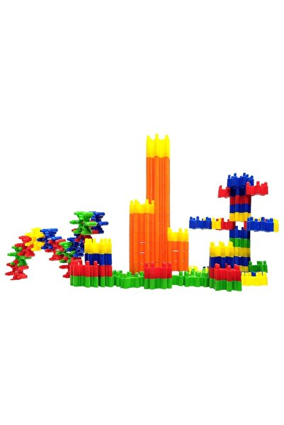 PEDİKO مجموعة بناء القطار 84 قطعة لعبة تركيب