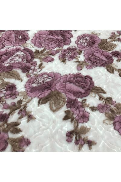 AKSU Single Blanket - Mink Embossed