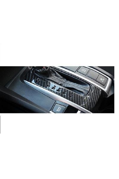 OLED GARAJ غطاء ناقل الحركة الأوتوماتيكي الكربوني متوافق مع Honda Civic Fc5 ( 469710059 )