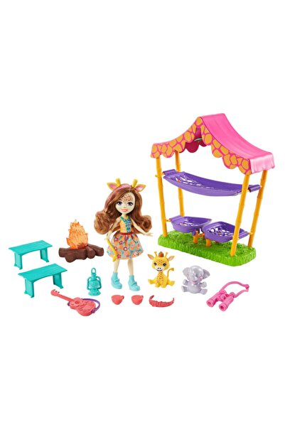 Barbie Enchantimals Kamp Eğlencesi Oyun Seti Gtm33