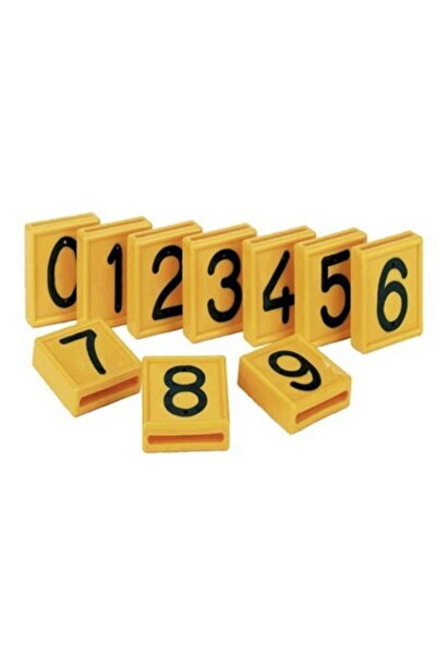 TarımGaraj Hayvan Işaretleme Numaratör 91 Adet 50 Hayvanlık