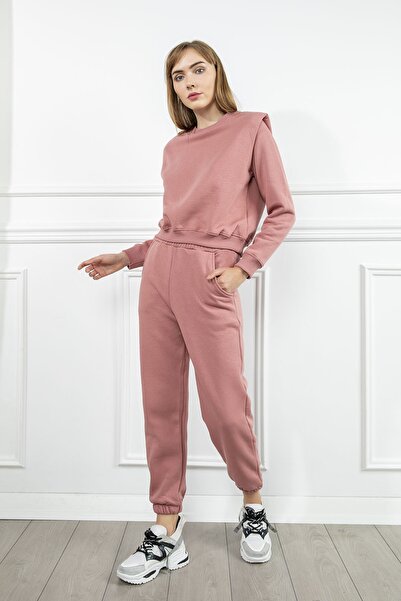 Kaktüs Σετ αθλητικής φόρμας επένδυση fleece τεμαχίων με ελαστικό πόδι βάτα τε...