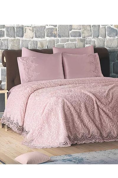 Armes Home Elite Blanket Set Pink Color