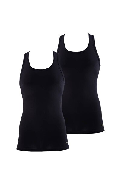 Blackspade قميص داخلي رياضي للرجال قطعتين من القطن الناعم 9676 - أسود