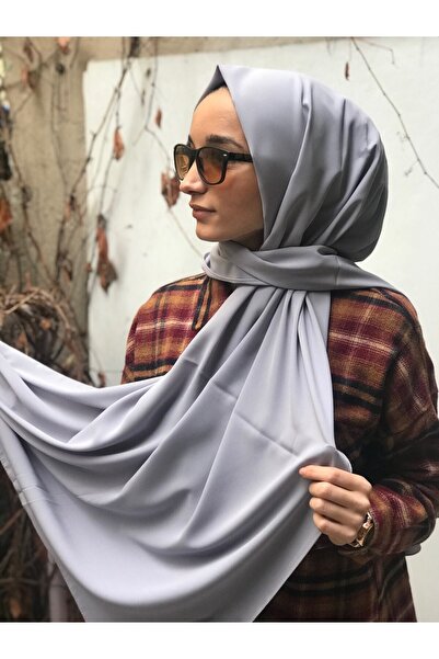 Armine Trend Medine Ipeği Buz Mavisi Şal