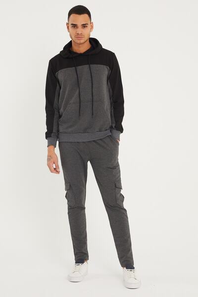 TULUM'S Men's Tracksuit Set Anthracite