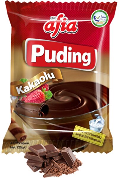 Afia Kakaolu Puding 125gr 3 Adet
