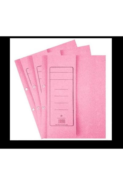 DBH SHOPPİNG Pink Half Cover File 10 Pieces