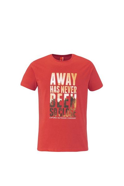 LAFUMA Men's Red T-shirt Lfv11056