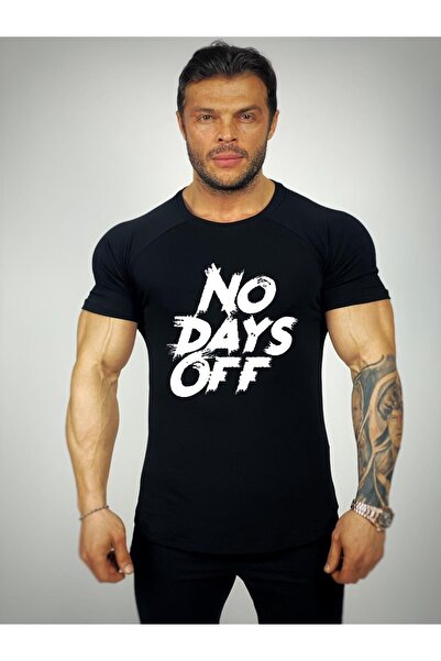 Black İstanbul Μαύρο - No Days Of - Αθλητικό μπλουζάκι