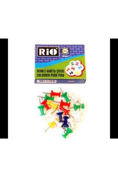 DBH SHOPPİNG Colorful Map Nails 3 Pieces
