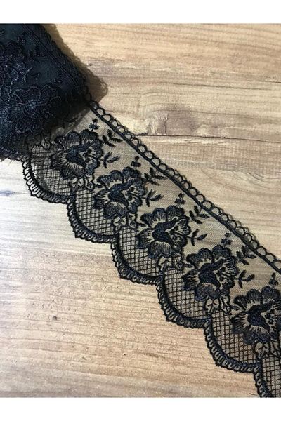 efem gipür Lily Lace Black Tape 13 Meters Ball