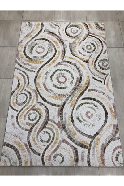 Dinarsu Halı Bodrum Br 018 Pudra Sarı 150x233 Renkli 4 M2 Halı !