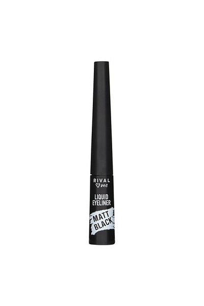 Rival Loves Me 4 ml Matte Black Eyeliner Liquid - No:01