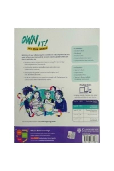 Cambridge Own It, Level 4 Student Book