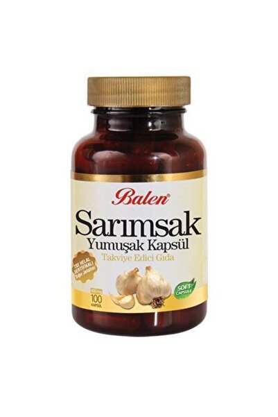 Balen Sarımsak Yağı Yumuşak Kapsül 100 X 450 mg