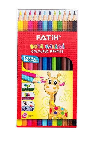 Fatih 12 Colors Dry Paint - Full Size