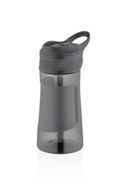 Uzspace 460ml Pipetli Silikon Gövde Tritan Su Matarası New  9001