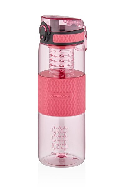 Uzspace 700ml Silicone Body Tritan Water Bottle with Detox Apparatus