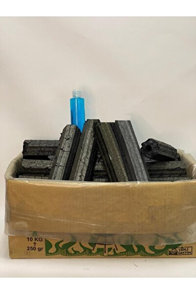 CEREN MANGAL Delikli Pres Mangal Kömürü 20 Kg - Jel Hediyeli