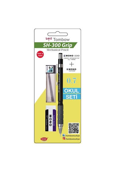 Tombow Sh-300 Grip Set Versatil Pen 0.7 Black