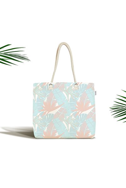 Realhomes Жіноча пляжна сумка з блискавкою та візерунком