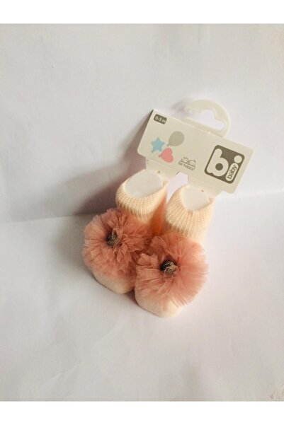 Bibaby Süslü Bebek Çorabı 0-3 Ay