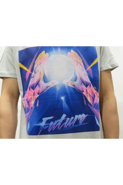 Collezione Men's Gray Sports Slim T-shirt - Short Sleeve