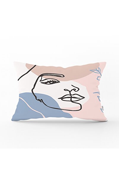 Realhomes Husă de pernă decorativă dreptunghiulară cu design special boem