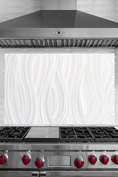 Kolhis -48x60- Folie adeziva de protectie pentru spate aragaz |   Protector pentru plita |   Folie