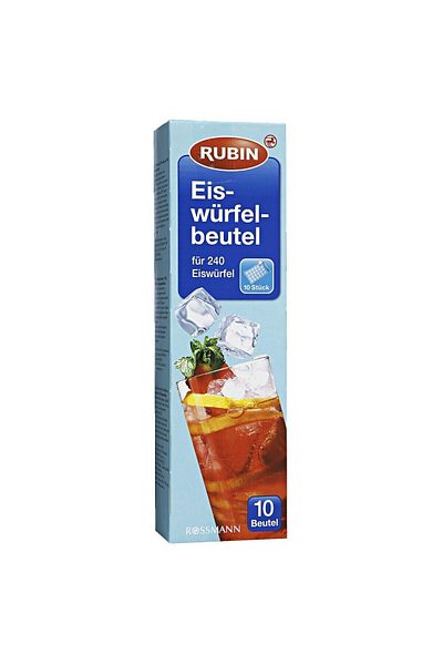 Rubin Ice Cube Bag 10 Pieces