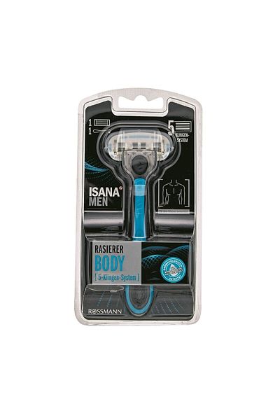 ISANA MEN Razor with 5 Blades