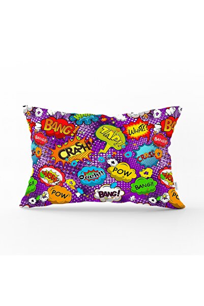 Realhomes Ljubičasta pozadina Pop Art specijalni dizajn digitalno štampana mo...