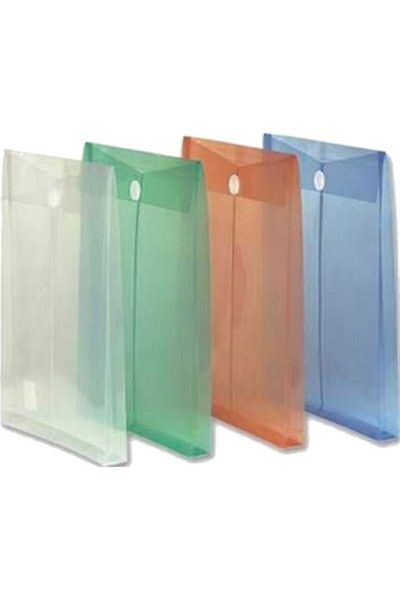 Comix F118a Velcro Gusset Vertical File - Red