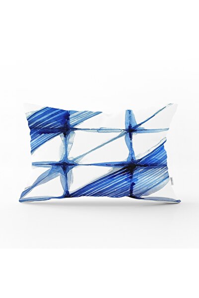 Realhomes Geometrijska akvarel digitalno štampana dekorativna pravougaona jas...
