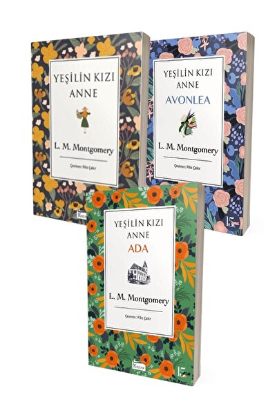 Koridor Yayıncılık Yeşilin Kızı Anne (bez Ciltli) 3 Kitap Set