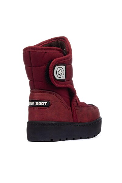 Genel Markalar Le Petit Erkek Kız Çocuk Termal Kar Bot Bordo