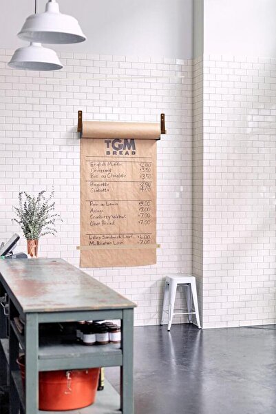 ESLENTA 100 Cm Duvara Monte Rulo Aktivite Kraft Kağıt