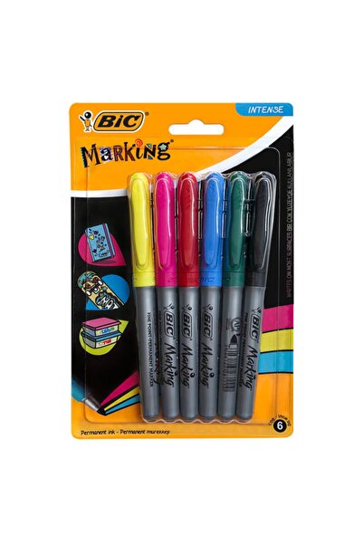 Bic Kalem Markıng Color 6 Lı Blister 961444