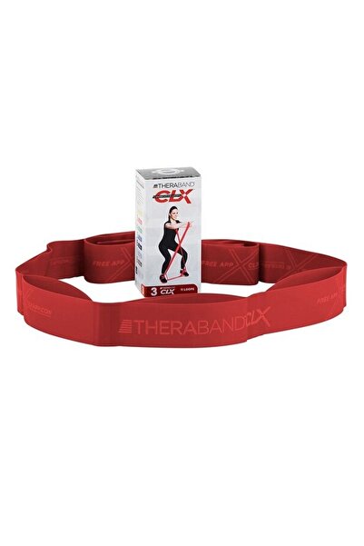 THERABAND Thera-band Clx 11 Loops Individual Dirençli Egzersiz Bantları -red ...