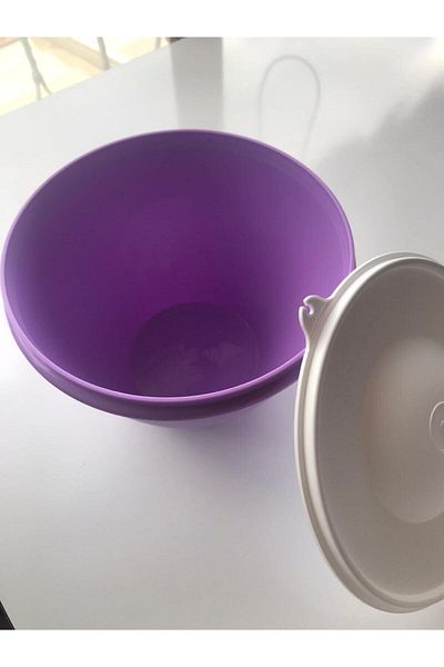 Tupperware 1-9 Lt Purple Preparation and Storage Long Container